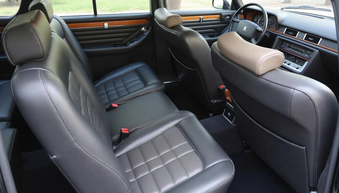 découvrez les innovations techniques intégrées dans l'intérieur de la peugeot 604 : confort moderne, technologies embarquées et fonctionnalités avancées qui ont marqué l'évolution de ce modèle emblématique.