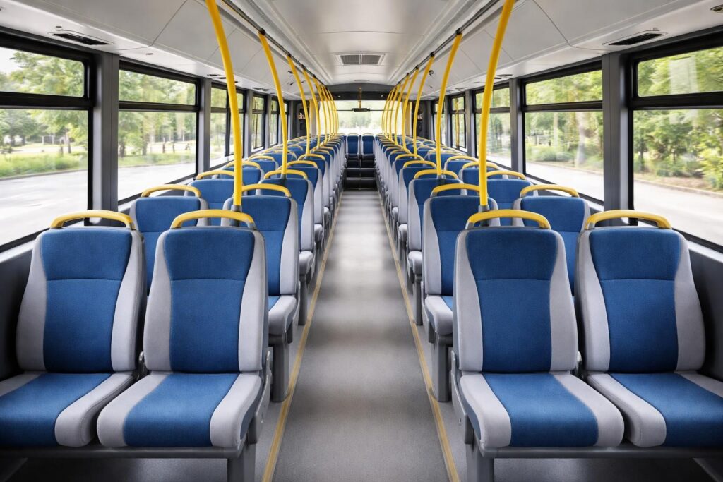 découvrez le nombre de sièges disponibles dans un bus standard pour mieux planifier vos déplacements en groupe.