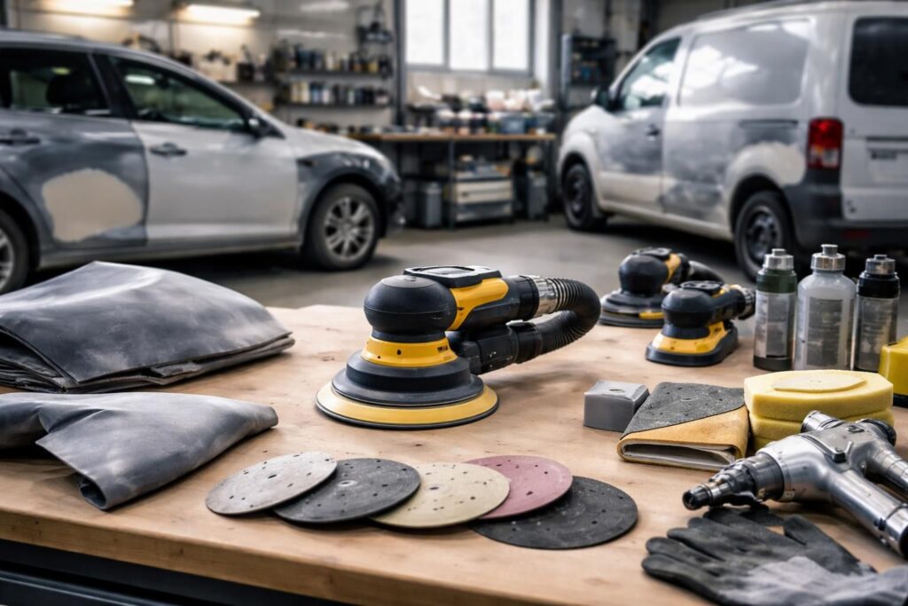 découvrez comment choisir la ponceuse idéale pour la carrosserie de voitures et utilitaires, avec des conseils pour sélectionner le modèle adapté à vos besoins et obtenir une finition professionnelle.