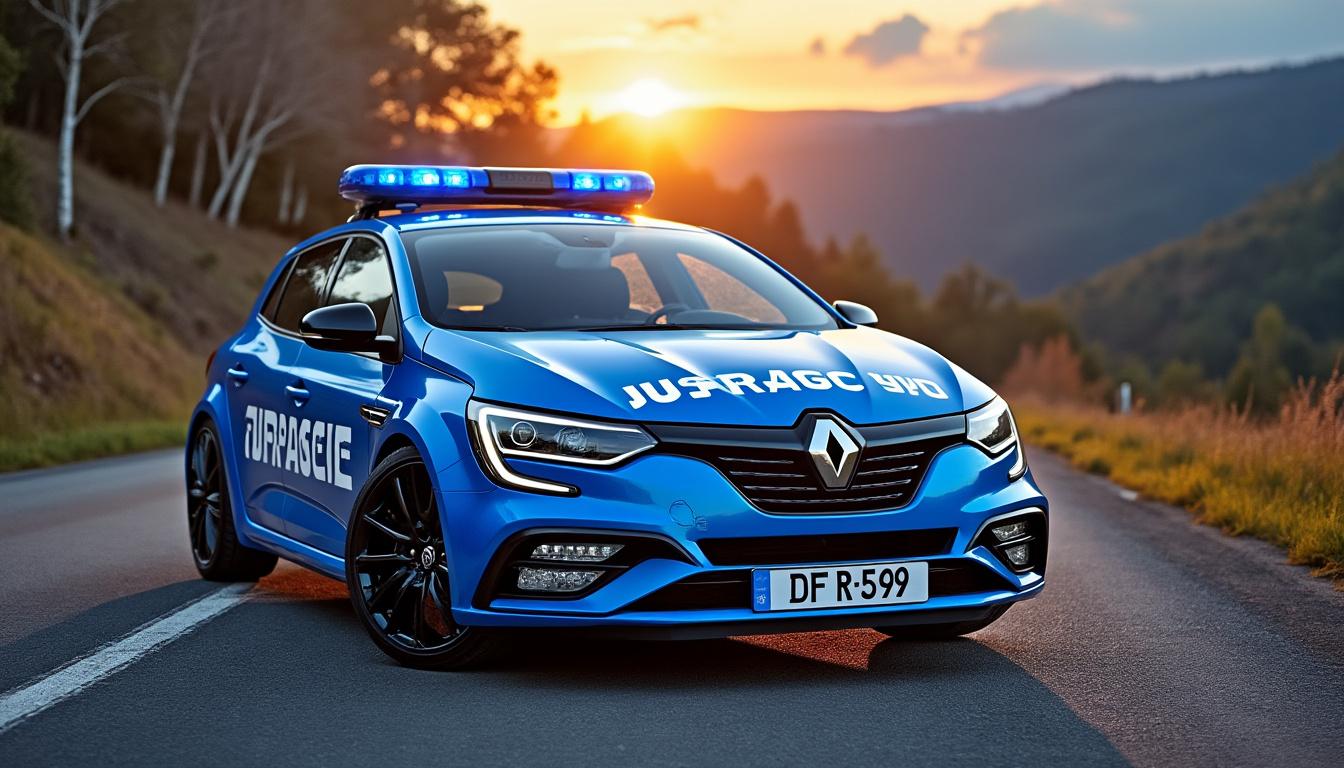 découvrez l’impressionnante renault megane 3 rs bleue de la gendarmerie : un tour d’horizon de son design unique, de ses équipements spécifiques et de ses performances remarquables.