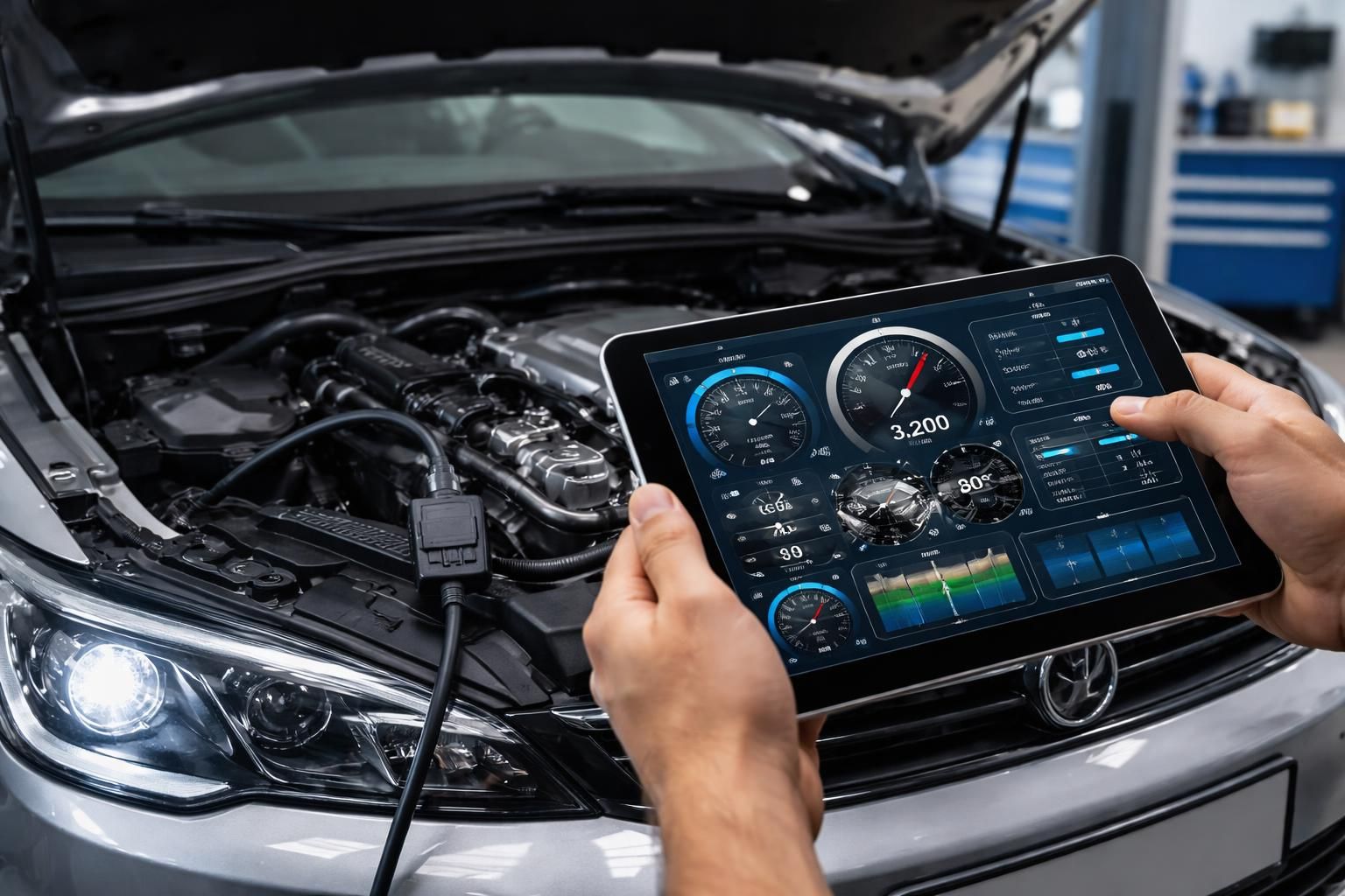 découvrez comment suivre facilement les paramètres de votre moteur grâce à une tablette tactile connectée via obd2, pour une gestion optimisée et en temps réel de votre véhicule.