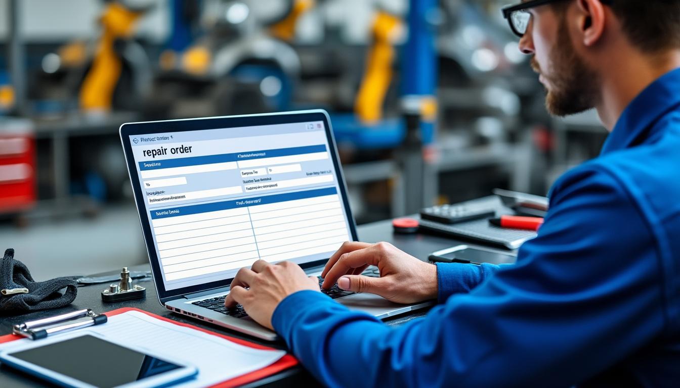 téléchargez gratuitement votre fiche d'ordre de réparation vierge au format pdf. suivez notre guide pratique avec des astuces pour bien remplir et utiliser ce document essentiel en atelier ou en entreprise.